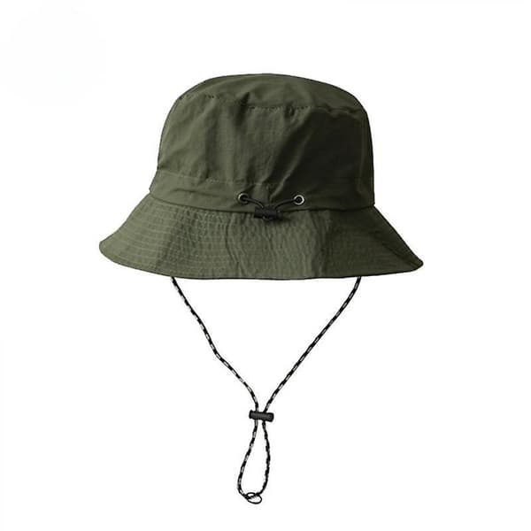 Vanntett bøttehatt for kvinner menn regnhatt Upf 50+ bred brem Boonie