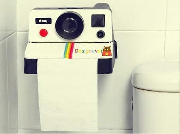 Retro Kreativ Kameraformet Toiletpapirholder Tissue Box Covers