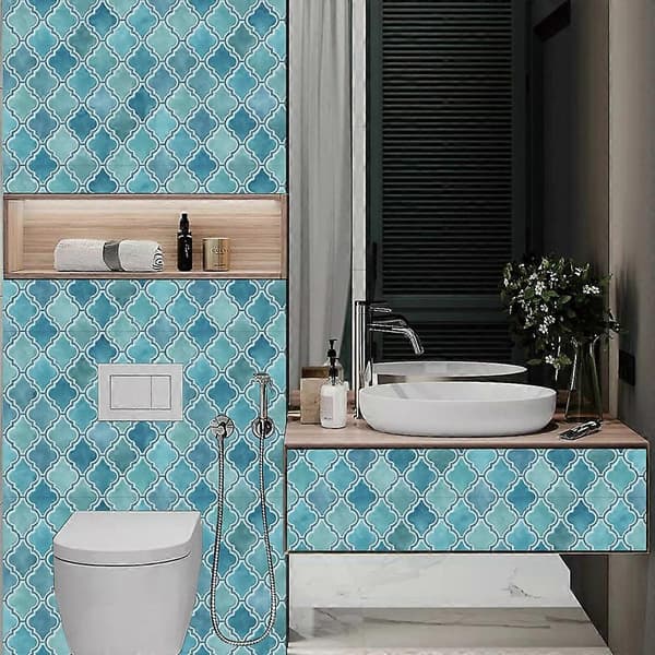 30 stk. Avtakbar DIY Selvklebende Mosaikkflis