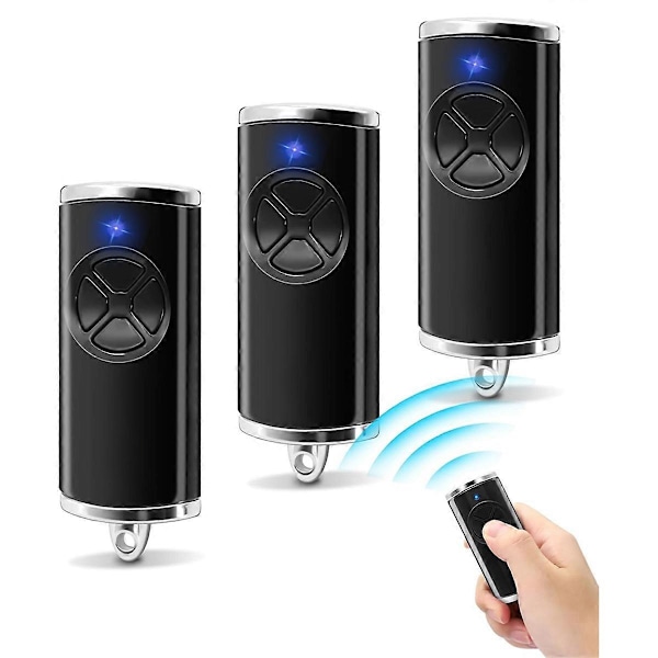 868MHz Garageportåbner Fjernbetjening, 3 Stykker til Hörmann Håndholdt sender HSE2 868 BS, HSE 4 86