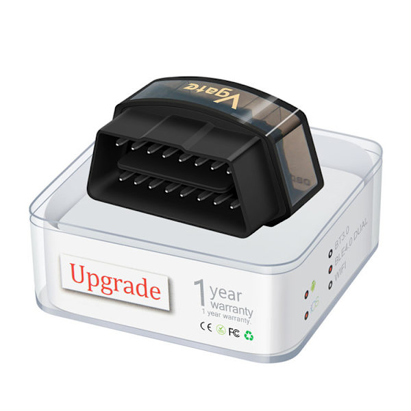 Vgate Icar Pro Bluetooth 4.0 (ble) Obd2 Obdii Felkodsläsare Bil Check Engine Light Med Elm327 Adapter