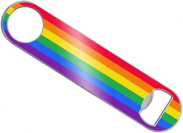 Modern Bartender Speed Bar Opener i Rostfritt Stål med Vinylöverdrag