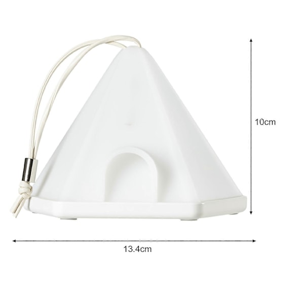 LED Nattlampe med Stropp Dimbar Timerfunksjon Flimmerfri Øyebeskyttelse Oppladbar Camping Telt Nattlampe QingHai