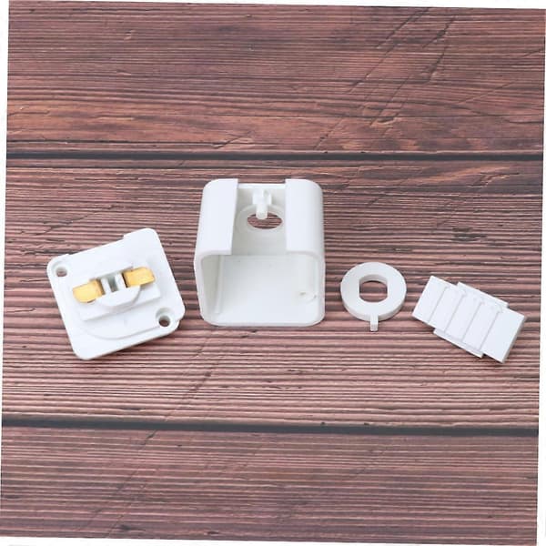 LED skinnekobling, skinnebelysningstilbehør, for stripelys skinnebelysningssystemer hvit adapter