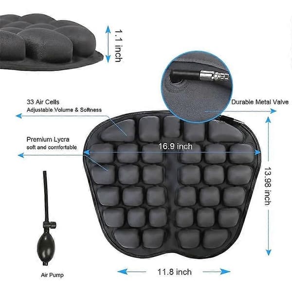 IN-SC003 Bilkontor Oppustelig Airbag Siddepude