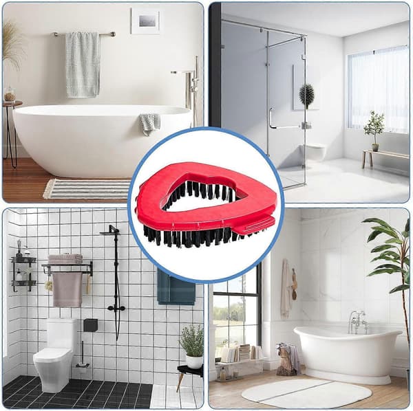Total 1 stk. skrubbebørste, kompatibel med O-Cedar Spin Mop 1 tank system, Spin Mop hode refill skrubbebørste