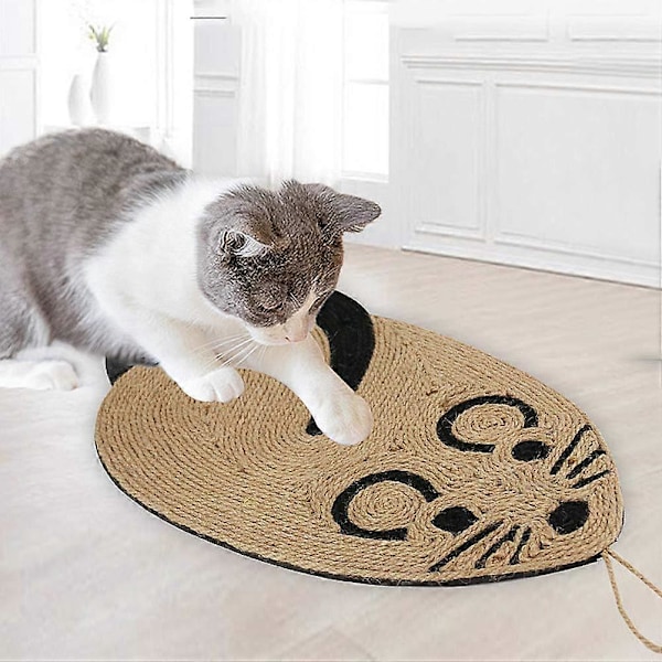 Leker for katter og hunder, kattesissalmatte, kloslipematte, katteklorematte, museformet matte.