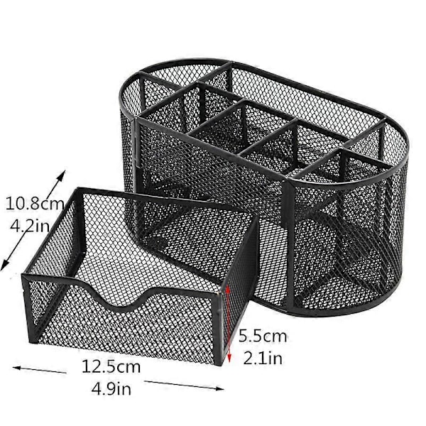 Organisator i netting for blyanter og penner