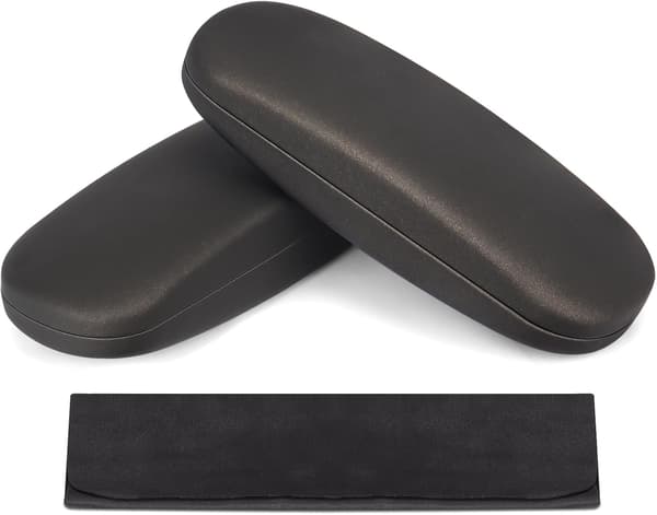 RayLove Unisex Hårdt Etui til Briller, Beskyttende Etui til Briller
