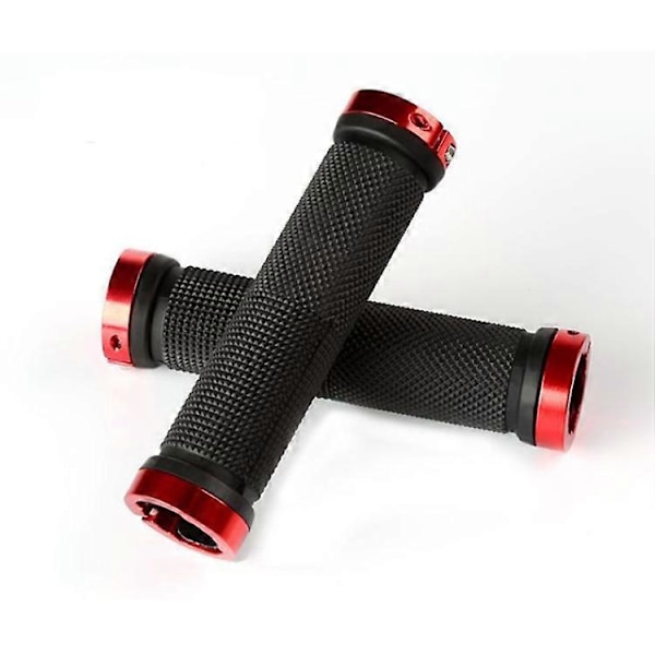 Motorsykkelhåndtak med Bar End Cap, Racing CNC Aluminium &amp; Myk Gummi Styret Universalt for 7/8\" (22mm) Styrestang