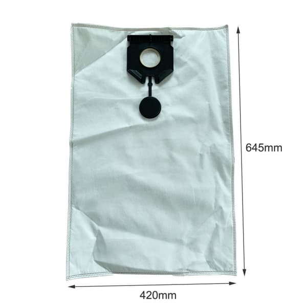 5-pack dammsugarpåsar för Kärcher 2.889-154.0 NT 30/1 30L Bluedeer dammsugarpåse