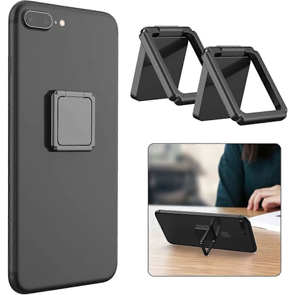 Puhelinteline Sormuksella 360 Asteen Kierto [2 Pakkaus] Puhelinpidike Sormus iPhone, Samsung, LG, Huawei, XiaoMi, Sony, Kaikki puhelimet ja tabletit