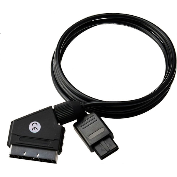 RGB-kabel (SCART) for Gamecube og SNES (Super Nintendo) N64 (Nintendo 64)
