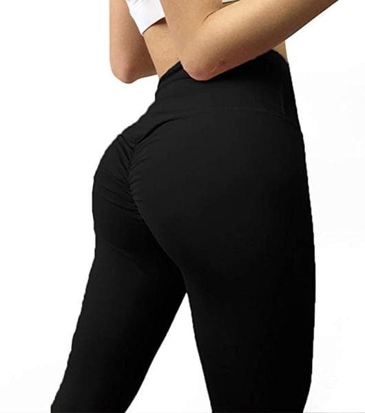 Svarta Leggings ed Scrunch Butt black m