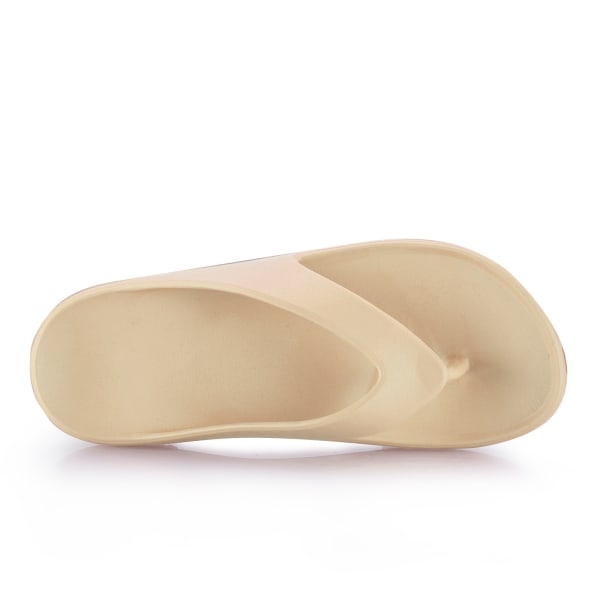 Tykke flip-flops hjemmesko fra Eva Platform khaki 265