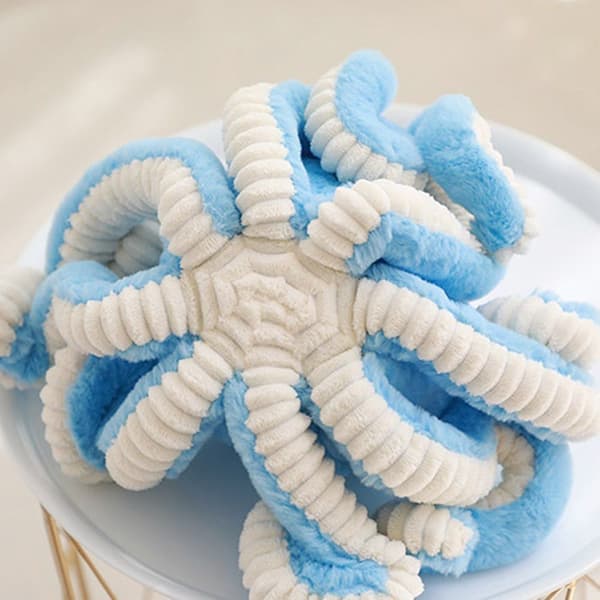 Ocean Octopus Plyschleksak VIT 40CM 40CM white 40cm-40cm