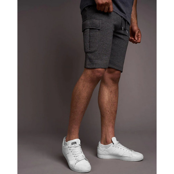 Juice Handley Combat Shorts för män Charcoal Marl L