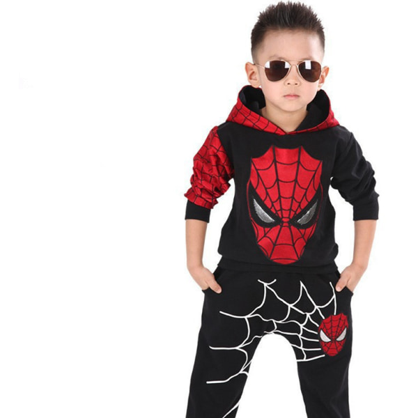 Boy Spider-Man sweatshirt hettegenser sett 00cm 1 100cm