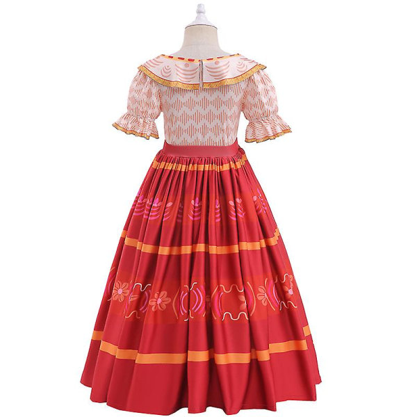Encanto Dress Cosplay Cosplay Puku Halloween 130cm