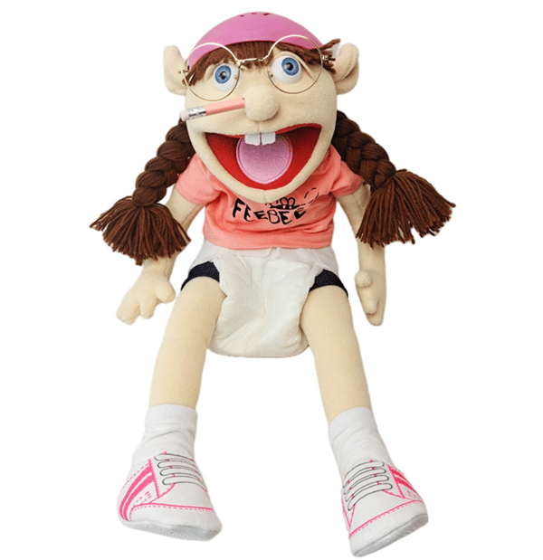 58 cm  Hat Hand Puppet Game Fyllda docka Barngåvor Phoebe