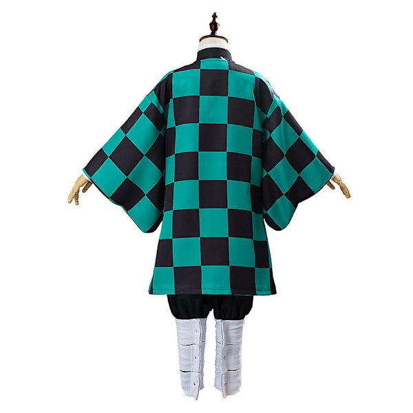 Voksne Barn Anime Demon Killer Mutsuki No Eight Leaves Gud Ado Tanjiro Cosplay kostyme Kimono kappesett Halloween 130