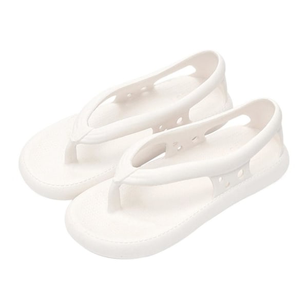 Par halkfria flipflops tofflor. Black 40-41