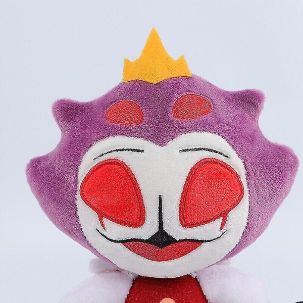 Helluva Boss 2 pehmolelua Blitzo Moxxie Millie Loona Monster Devil Dolls 30cm Purple four eyed devil