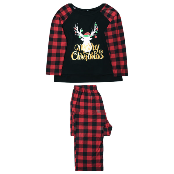 Matchende familie julepysjamassett kids 6T-120