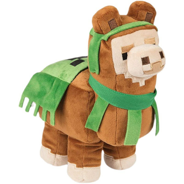 Minecraft plysch docka leksak söt och söt sällskapsdocka sitting little steve 25cm