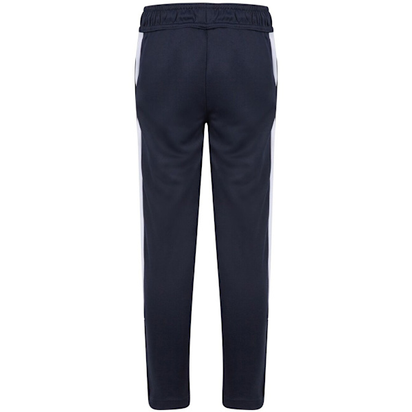 Finden & Hales Barn/Barn Pojkar Stickade träningsbyxor 3-4 Navy/White 3-4 Years