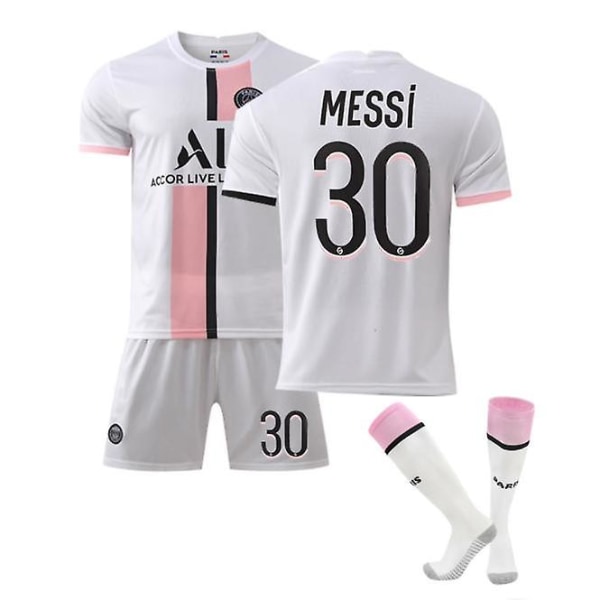 Fotballsett Fotballskjorte Treningsskjorte Messi kids 16(90-100cm)