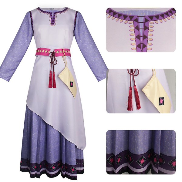 Toivota Asha Coswear Asha Dress Halloweenia adult S