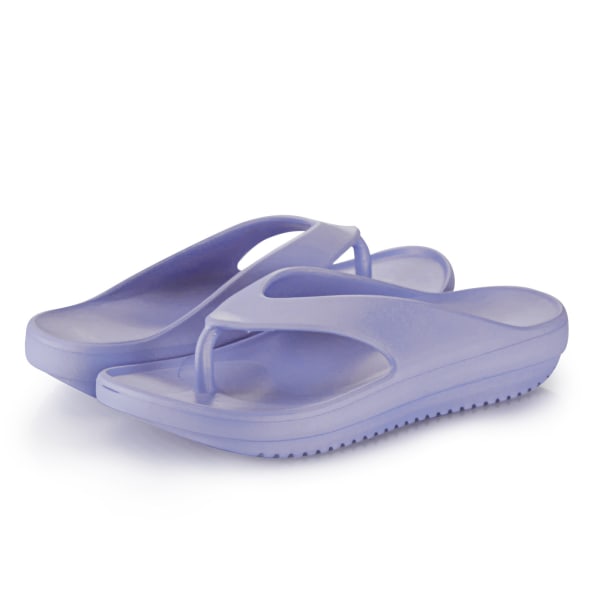 Tykke flip-flops hjemmesko fra Eva Platform Lila 245