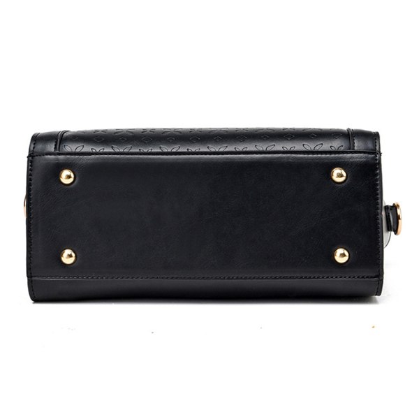 Crossbody-väskor i -läder för damer Classic Tote Daily Portable Svart 27x13x21cm/10.63x5.12x8.27"