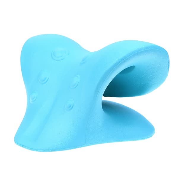 Neck Shoulder Stretcher Relaxer Cervical Chiropractic Traction Green