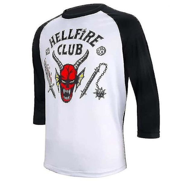 Stranger Things 4 Hellfire Club T-skjorte W Style3 XXL