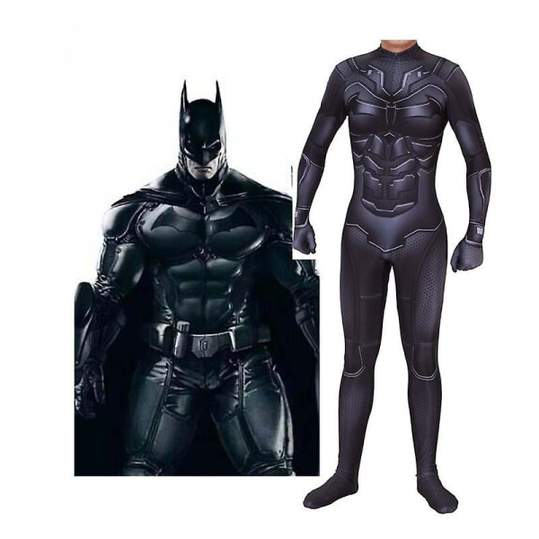 Ny version af Batman Jumpsuit Cosplay Halloween adult L