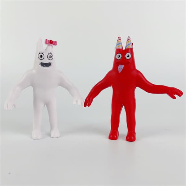 8 kpl Mini Doll Collections Toimintahahmoleikkisetin koristelu