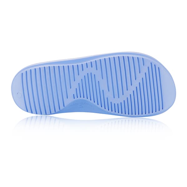 Tykke flip-flops hjemmesko fra Eva Platform Blå 280
