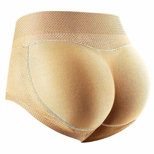 hapewear trosor för kvinnor Vadderade smala höftlyft för damer Nude S