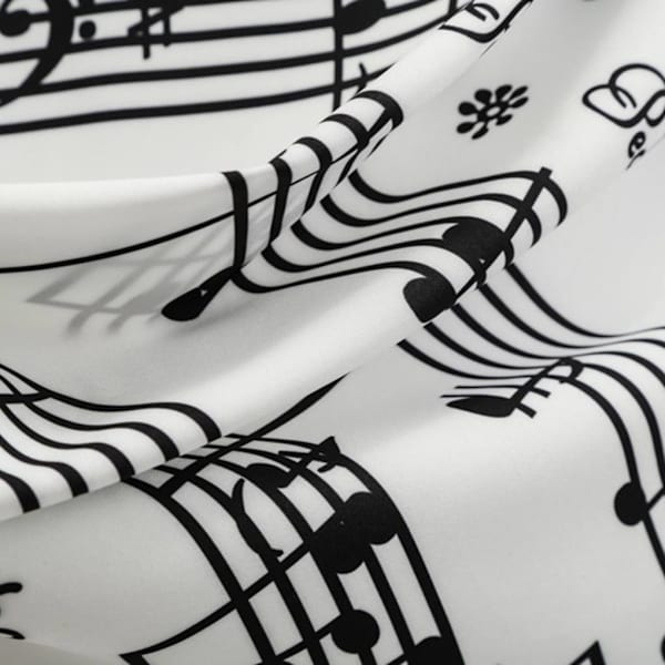 Kvinder kjole Medium kjole Big Swing Music Symbol Swing Music 2XL