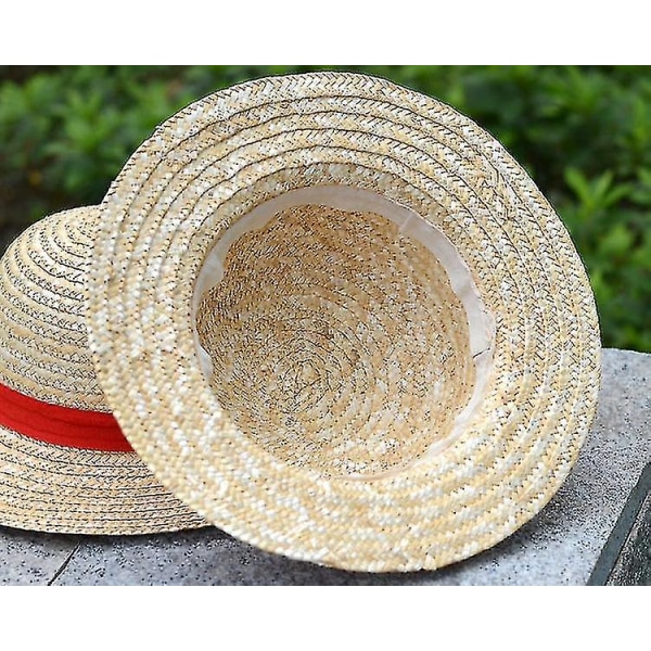 Straw Hat Cosplay Hat Japansk tegneserie Voksen Unisex