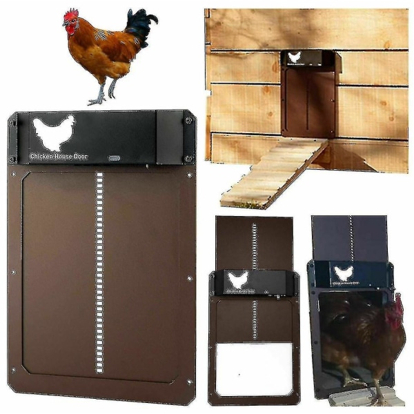 Automaattinen Chicken Coop ovenavaajan valoanturi Automaattinen kanatalon ovi