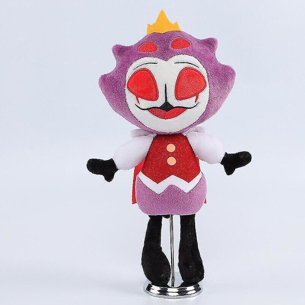 Helluva Boss 2 pehmolelua Blitzo Moxxie Millie Loona Monster Devil Dolls 30cm Purple four eyed devil