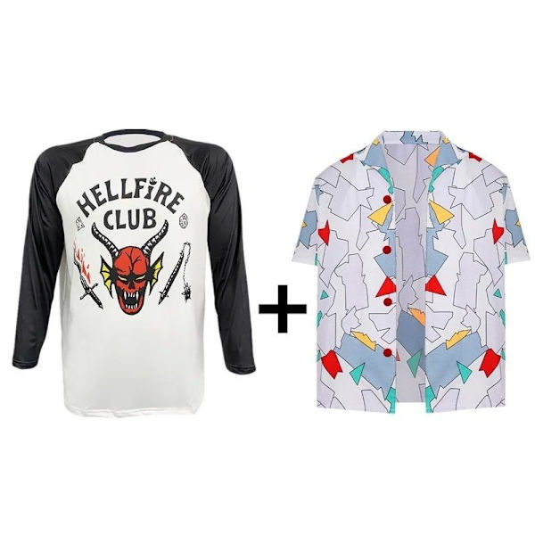 fremmede ting tøj t-shirt børn voksen 2stk 4XL vuxen