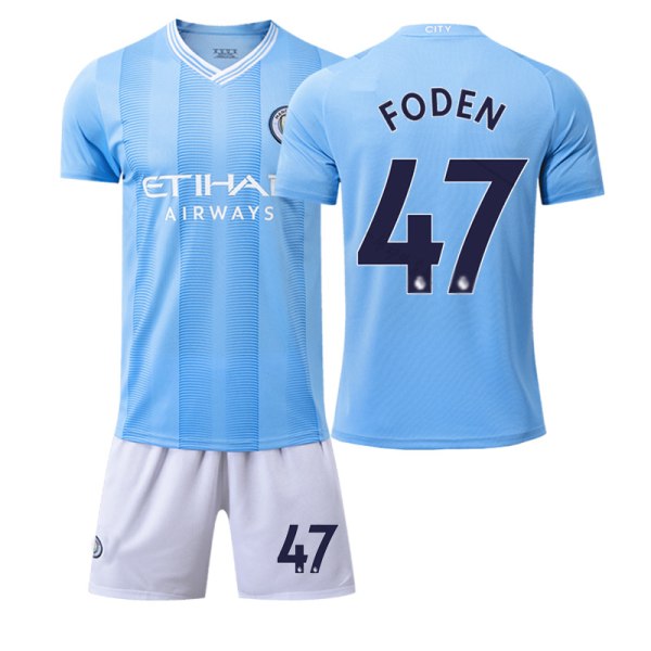 23 Manchester City hemmafotbollströja nr 47 Foden #S