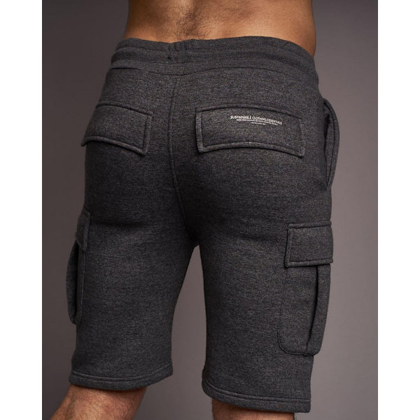 Juice Handley Combat Shorts for menn Charcoal Marl L