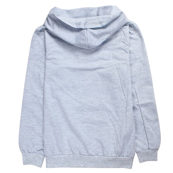 Among us Barn 3D Casual 3D Printed Sweatshirt Hoodies Pullover grey 160cm