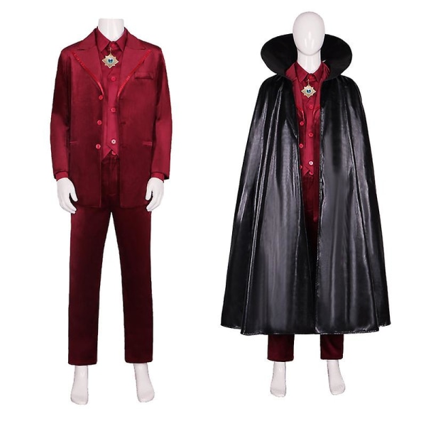 Rainfield Dracula Cosplay Halloween kostume Cloak 110CM