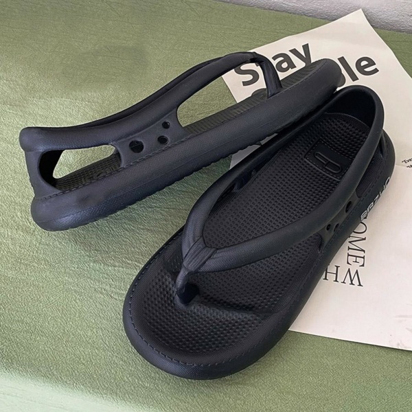 Par halkfria flipflops tofflor. White 40-41